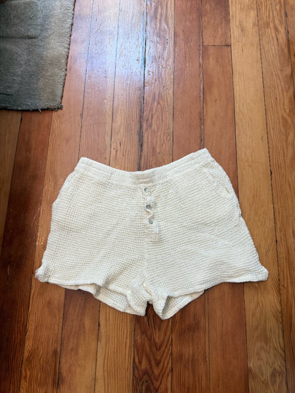 Donni Waffle Knit Shorts